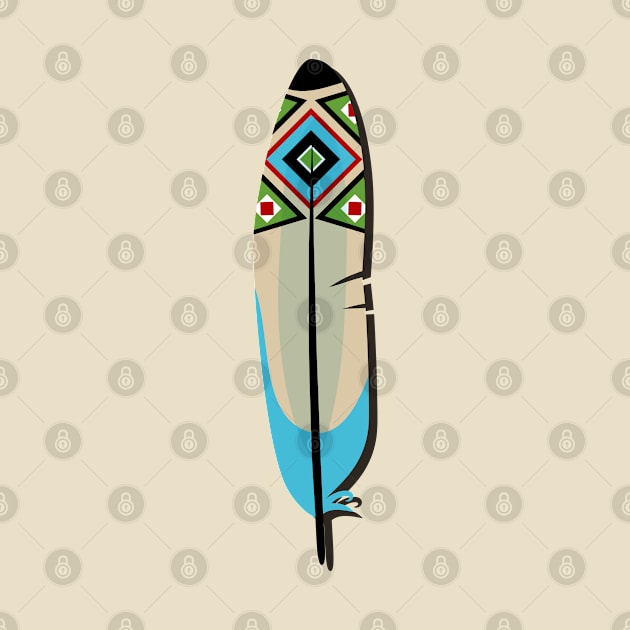 Ethnic Feather by MINIMAL`