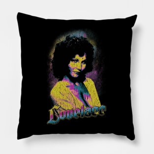 Linda Lovelace Retro Pillow