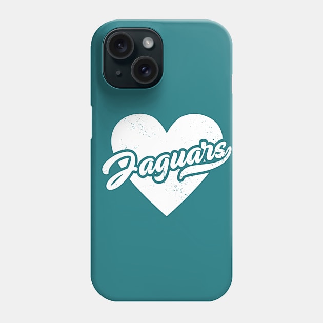 Vintage Jaguars School Spirit // High School Football Mascot // Go Jaguars Phone Case by SLAG_Creative