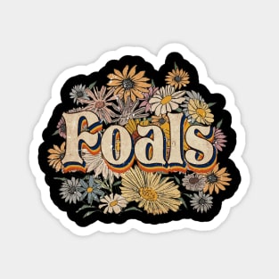 Personalized Foals Name Birthday Cab 70s 80s 90s Styles Magnet