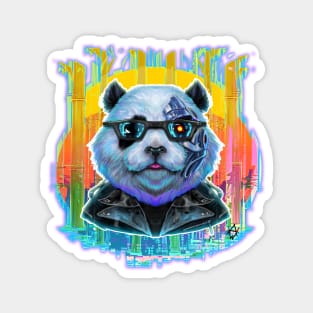 Panda-nator: Furry Fury! Magnet