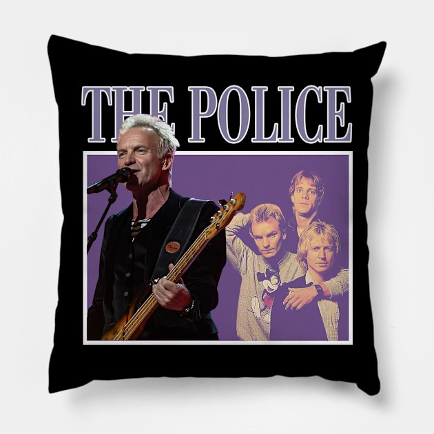 Spirits in the Material Tee World Showcase The Polices Artistic Innovation and Memorable Tracks Pillow by Amir Dorsman Tribal