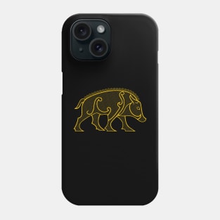 Pictish Boar Phone Case