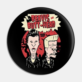 Beavis and Butt-Head, vampire edition Pin