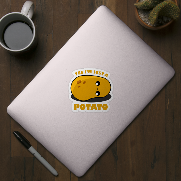 Adorable cute potato kawaii cartoon' Mouse Pad