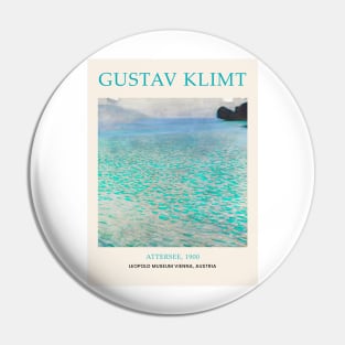 Gustav Klimt Attersee Painting Pin