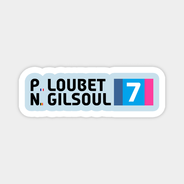 Pierre-Louis Loubet/Nicolas Gilsoul Magnet by SteamboatJoe