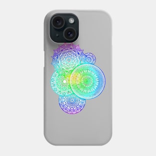 colorful mandalas Phone Case