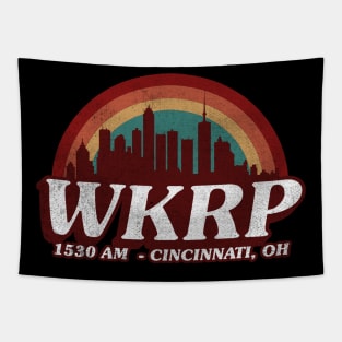 wkrp in cincinnati vintage Tapestry