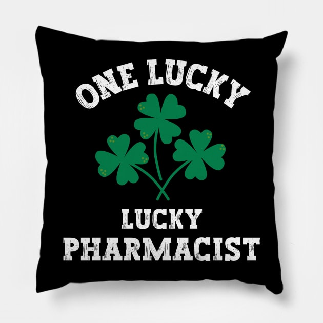 One lucky pharmacist Pillow by Nice Surprise