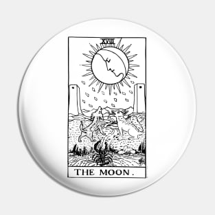 Tarot Card - Moon Pin