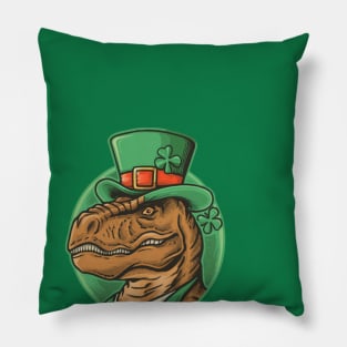 T-Rex Irish Pillow