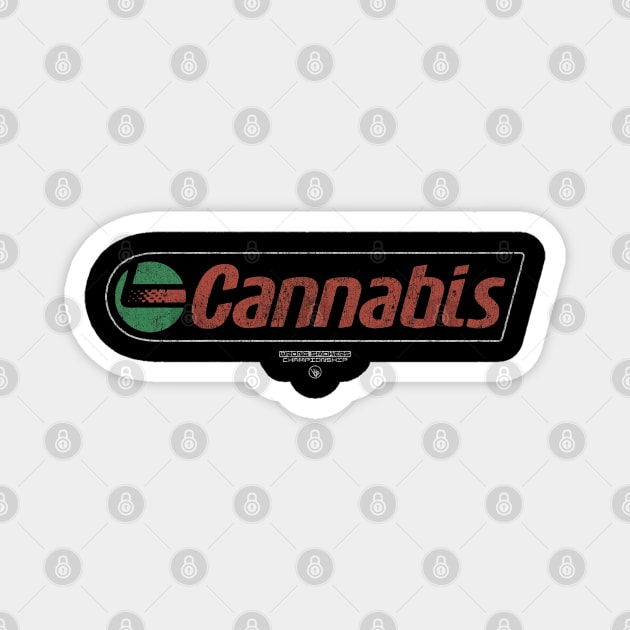 Cannabis Magnet by Wrongteeshirt