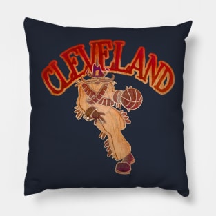 Cleveland Rebels Basketball Pillow