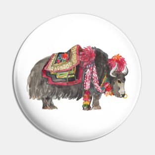 Tibetan black yak Pin