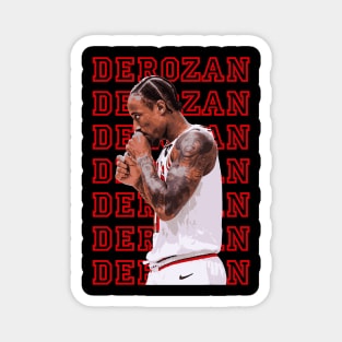 Demar DeRozan Basketball Magnet