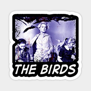 A Murderous Sky Birds Horror Film Fan Tee Magnet