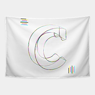 C - cmyk strokes Tapestry