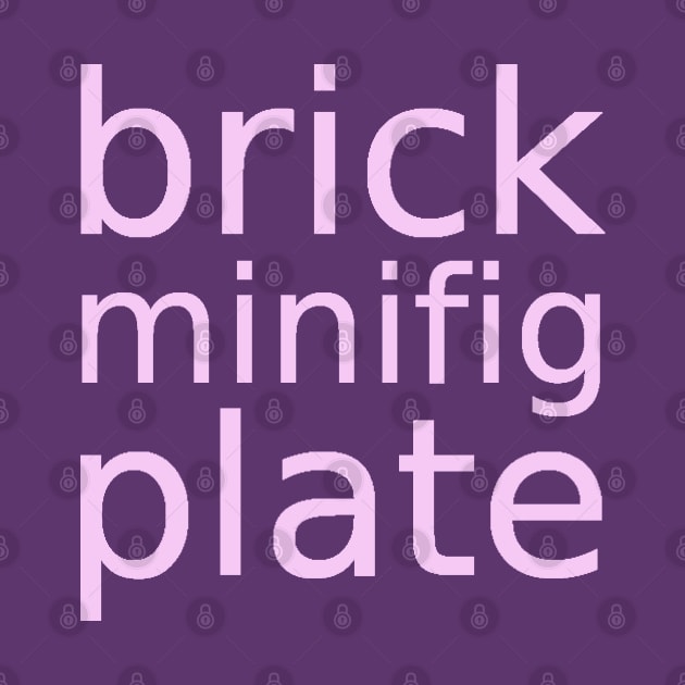 brick minifig plate by ChilleeW