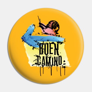 Camino art Pin