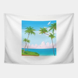 Palm beach Florida Tapestry