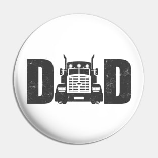 Truck Dad Fathers Day Gift Pin