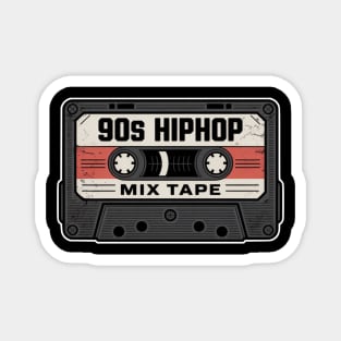 Vintage Cassette - 90s Hiphop Mix tape Magnet