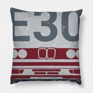 vintage e30 Pillow