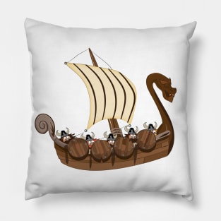 Viking Ship Pillow