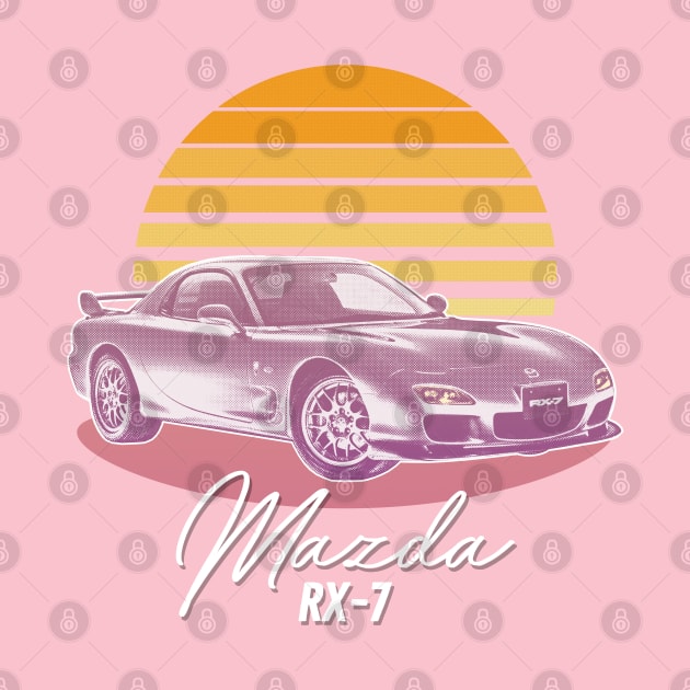 Mazda RX-7 / Japanese Sports Car Lover by DankFutura