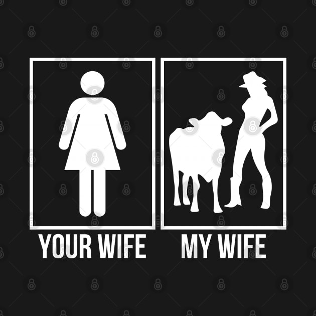 Your wife my wife - Funny cow by Risset