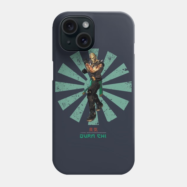 Quan Chi Retro Japanese Mortal Kombat Phone Case by Nova5