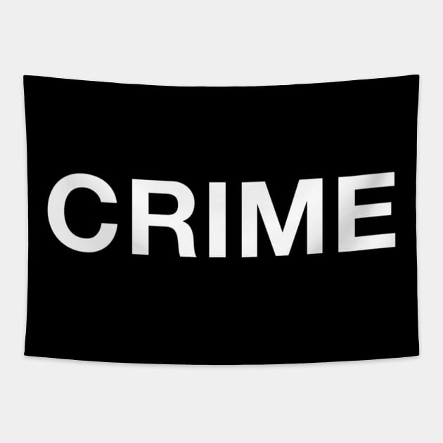 CRIME Tapestry by Jonny Black