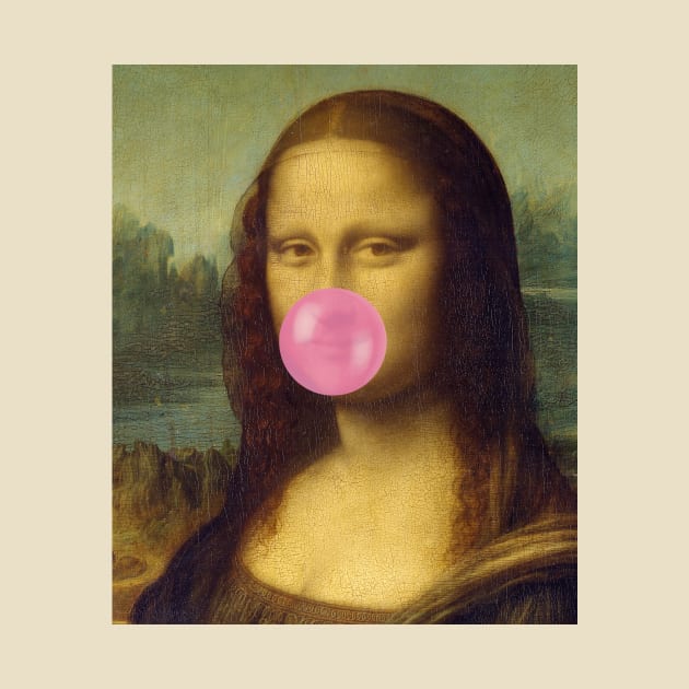 Bubble Gum Mona Lisa by Naves