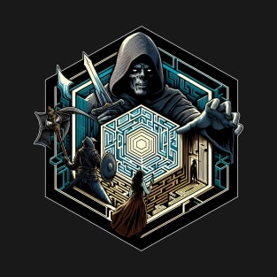 Labyrinth of Malevolence: Confronting the Sorcerer's Curse T-Shirt