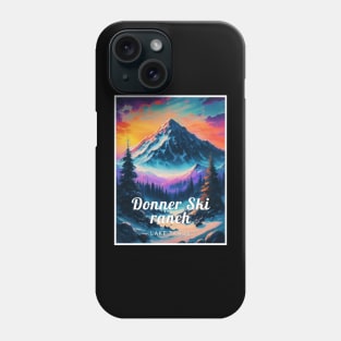 Donner Ski Ranch Lake Tahoe USA Phone Case