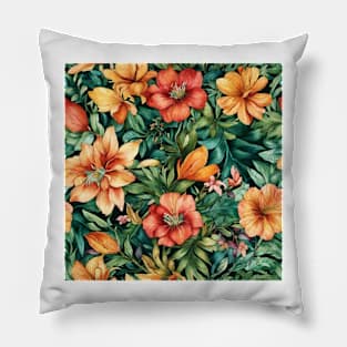 Beautiful Floral Patterns Pillow