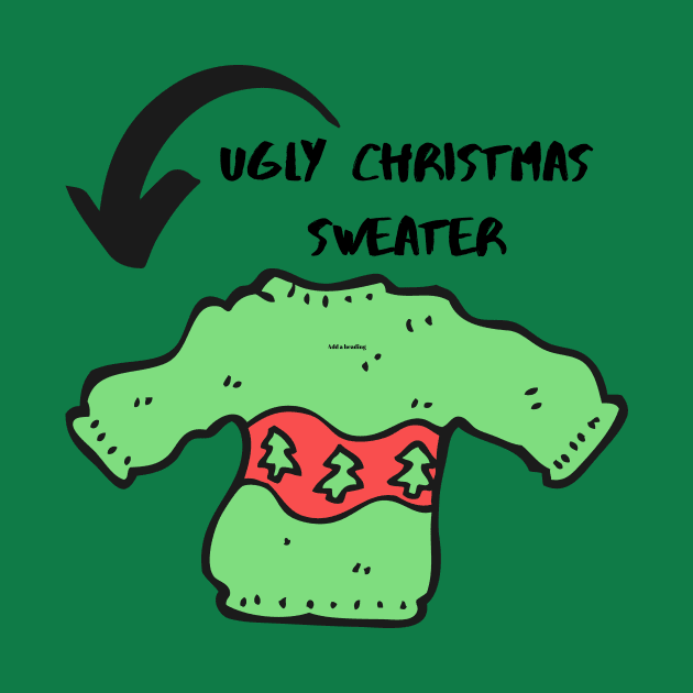 Ugly Christmas Sweater by Underthespell