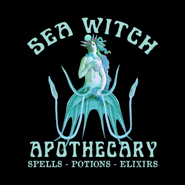 Sea Witch Apothecary Spells Potions Elixirs by Kdeal12