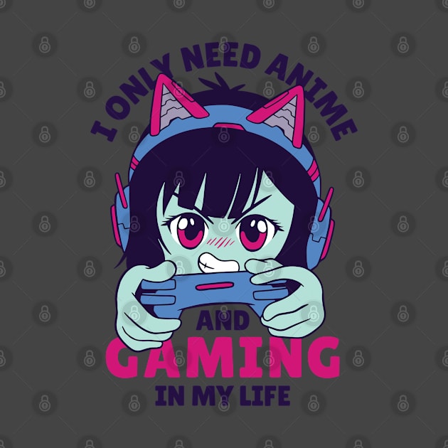 Gaming and Anime by aaallsmiles