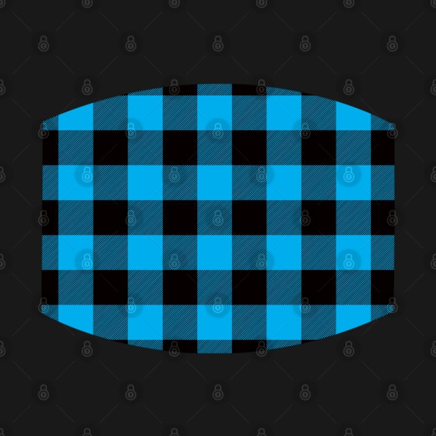 Blue Tartan - Classic Colorful Graphic Stripes by Parin Shop