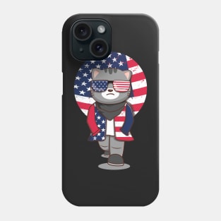 American Fashionista Cat Phone Case