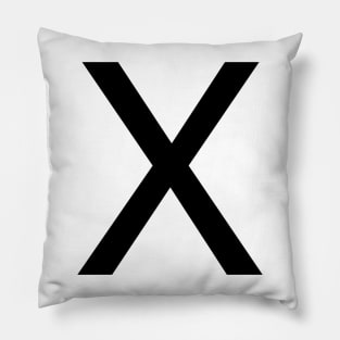 Helvetica X Pillow