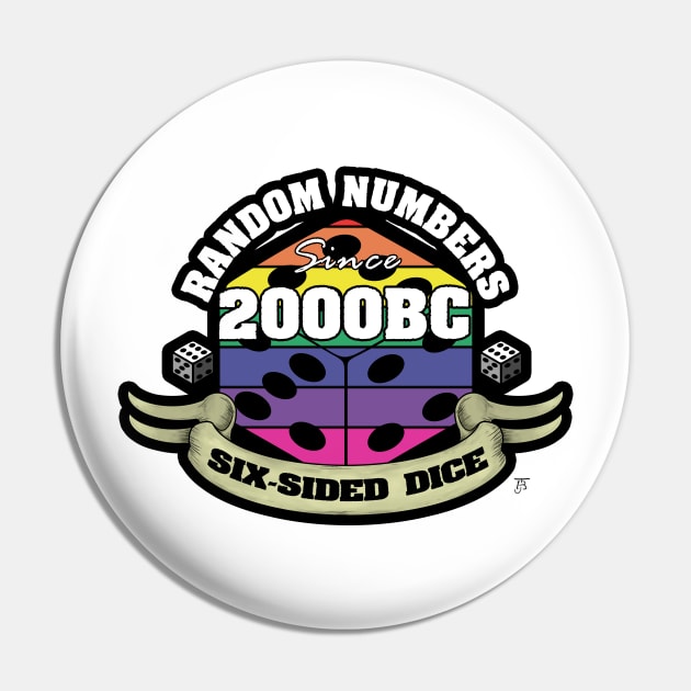 Six-Sided Dice: Random Numbers since 2000BC Pin by Jobby