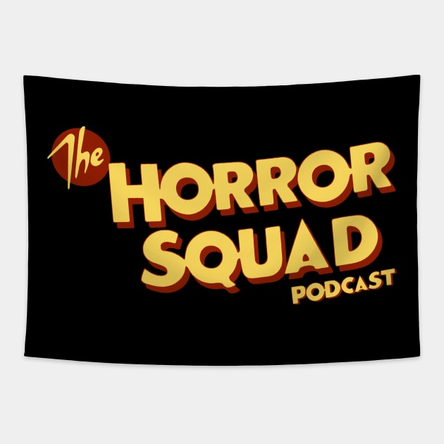 The Horror Squad Logo Tapestry by The Horror Squad Podcast 