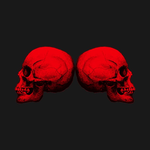 Profile Skull X2 RED by skyskull