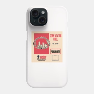 Weber Corn N Tater Grill Phone Case