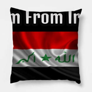 I am From Iraq T-shirt Pillow