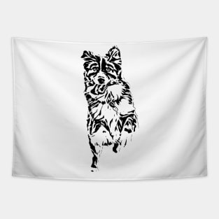 Border Collie Tapestry