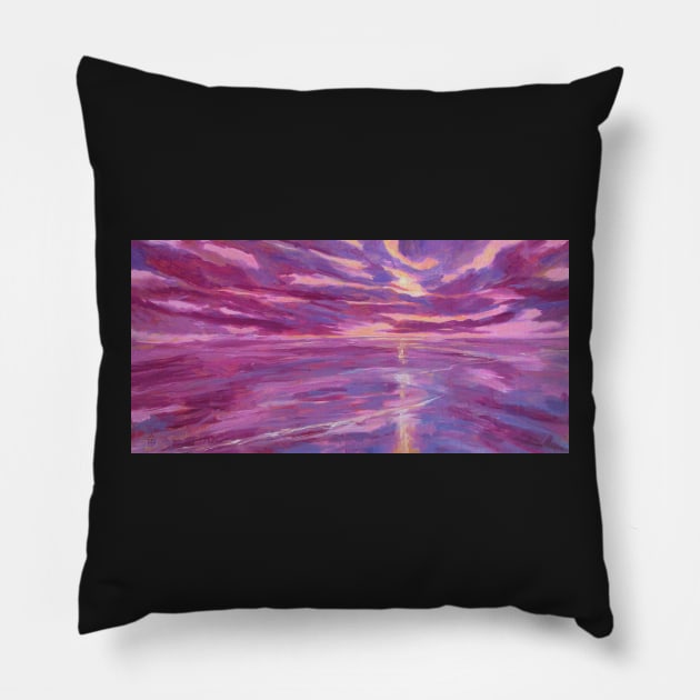 Sunrise Pillow by McAulay1